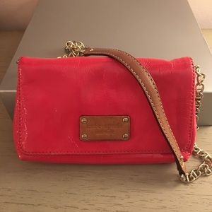 Kate Spade Small Shoulder Pink Leather Bag